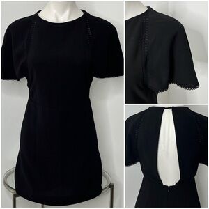 NWT ZARA Black Skort Dress Sz Medium